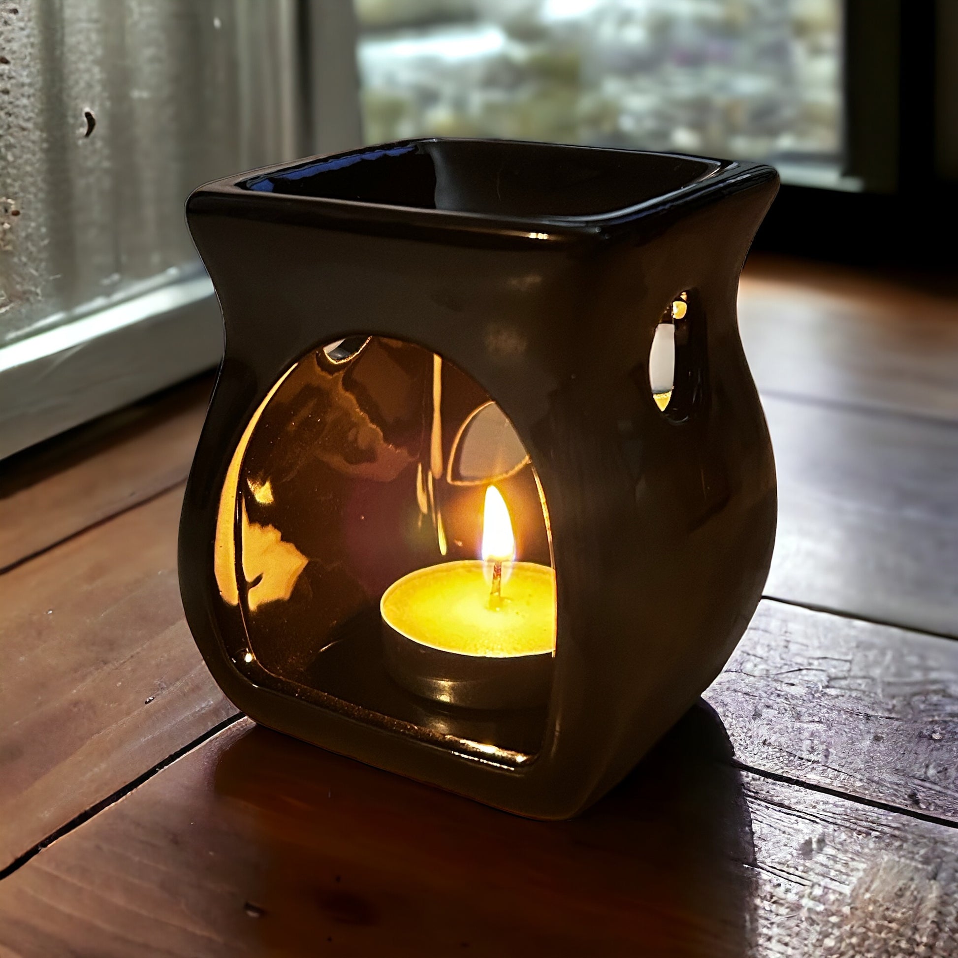 Black Ceramic Wax Warmer